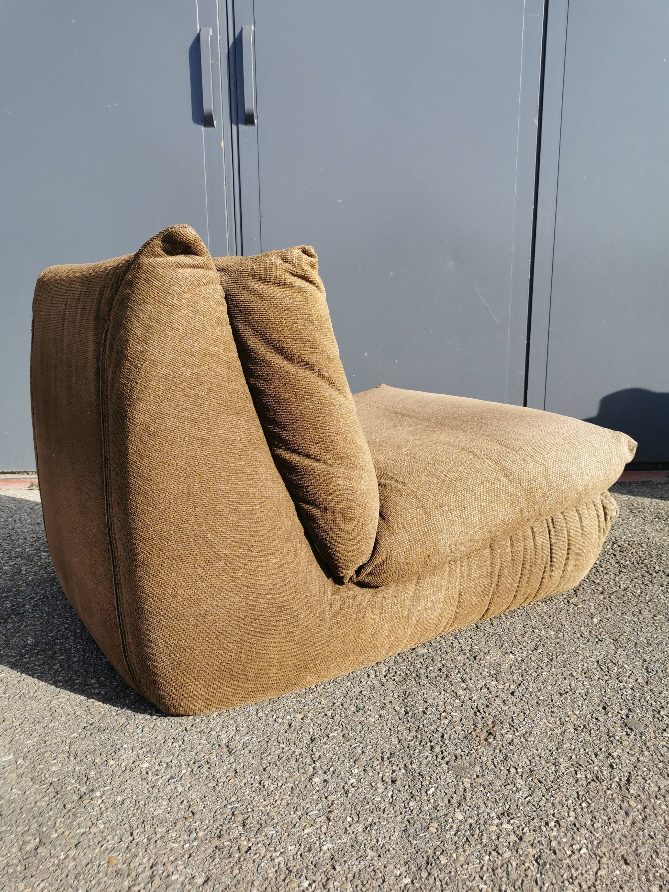 Paire de chauffeuse Cinna des années 70