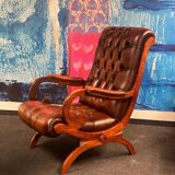 Leather Original Chesterfield Armchair