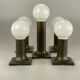 1960s 1970s tube wall lamps by Rolf Krüger for Staff