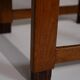 Amsterdam School oak dining chairs, Netherlands, 1920s