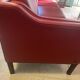 Rare canapé rouge HURUP  Møbelfabrik d'origine scandinave années 70