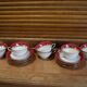 Set of 8 cups with saucers in Sologne L'Archevêque porcelain