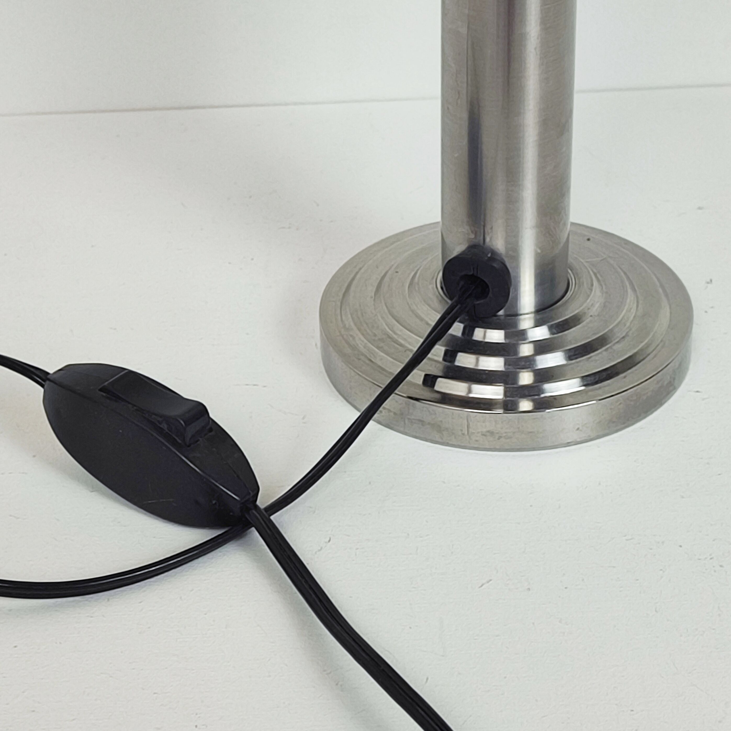Lampe chromée années 70