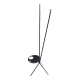 Floor lamp "painter's palette" 50s with 2 arms of light