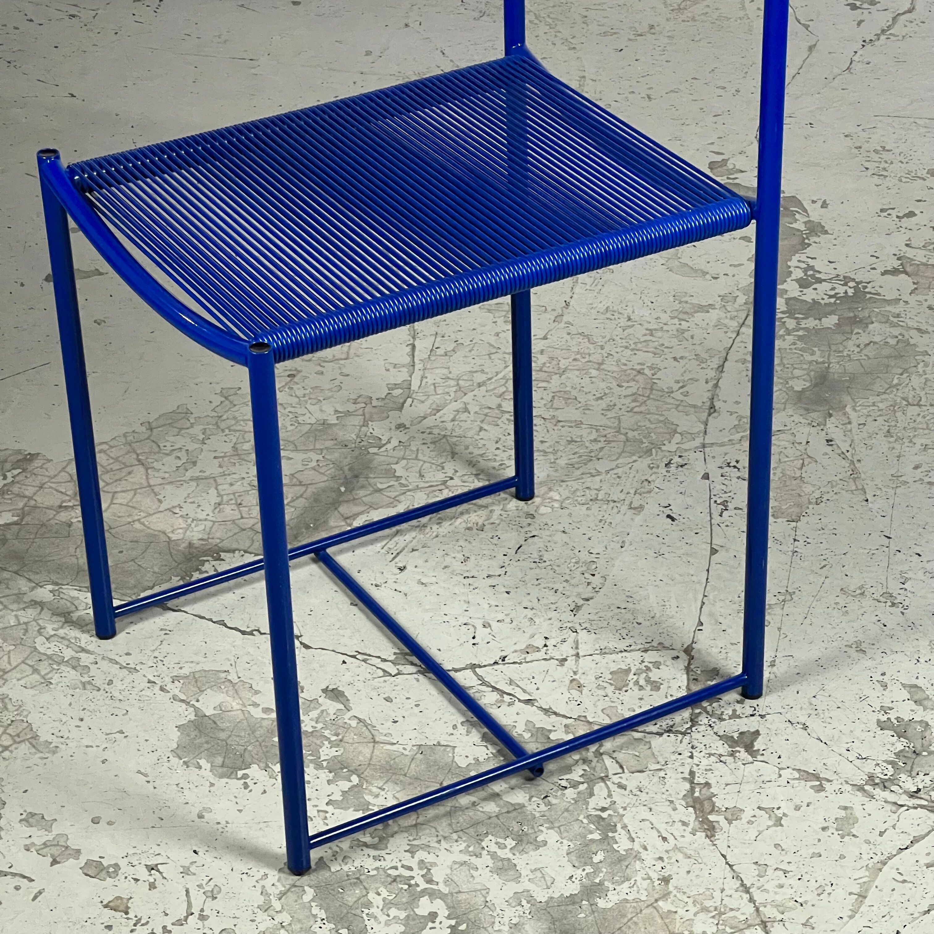 Set of 7 chairs Spaghetti 101 by Giandomenico Belotti for Alias 80s