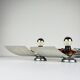 Mid-century Murano wall lamps by Mazzega, Italy 1970, set of 2