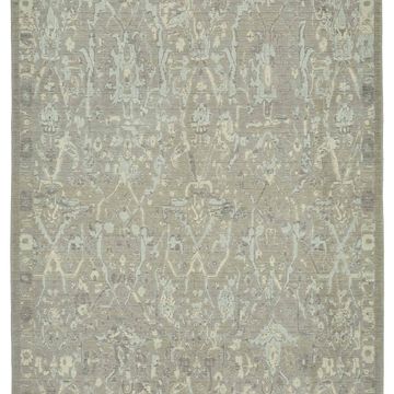 Turkish Handcrafted Loom Oushak Rug 217 cm x 300 cm