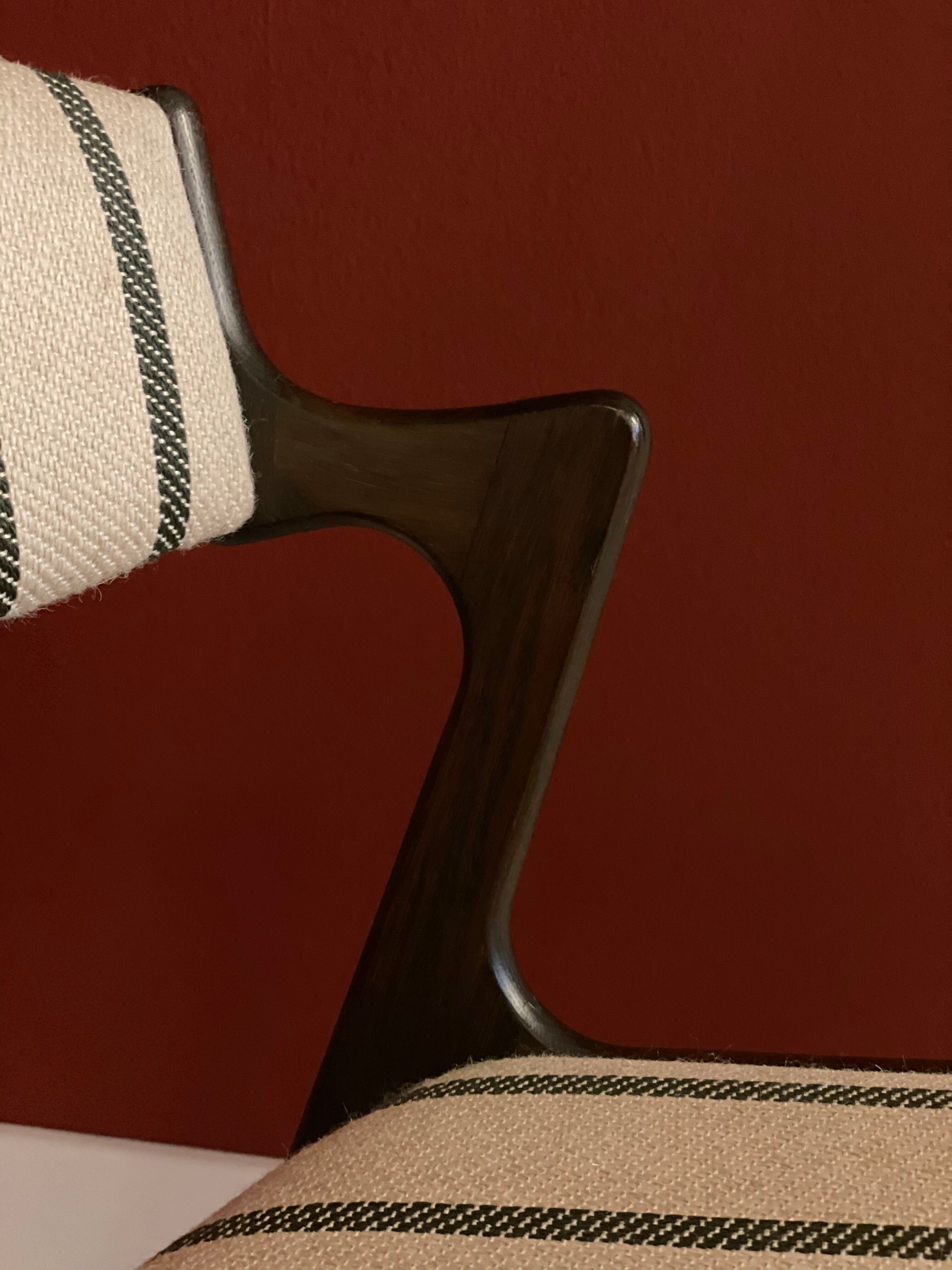 Danish midcentury dining chair by Kai Kristiansen, 1960s