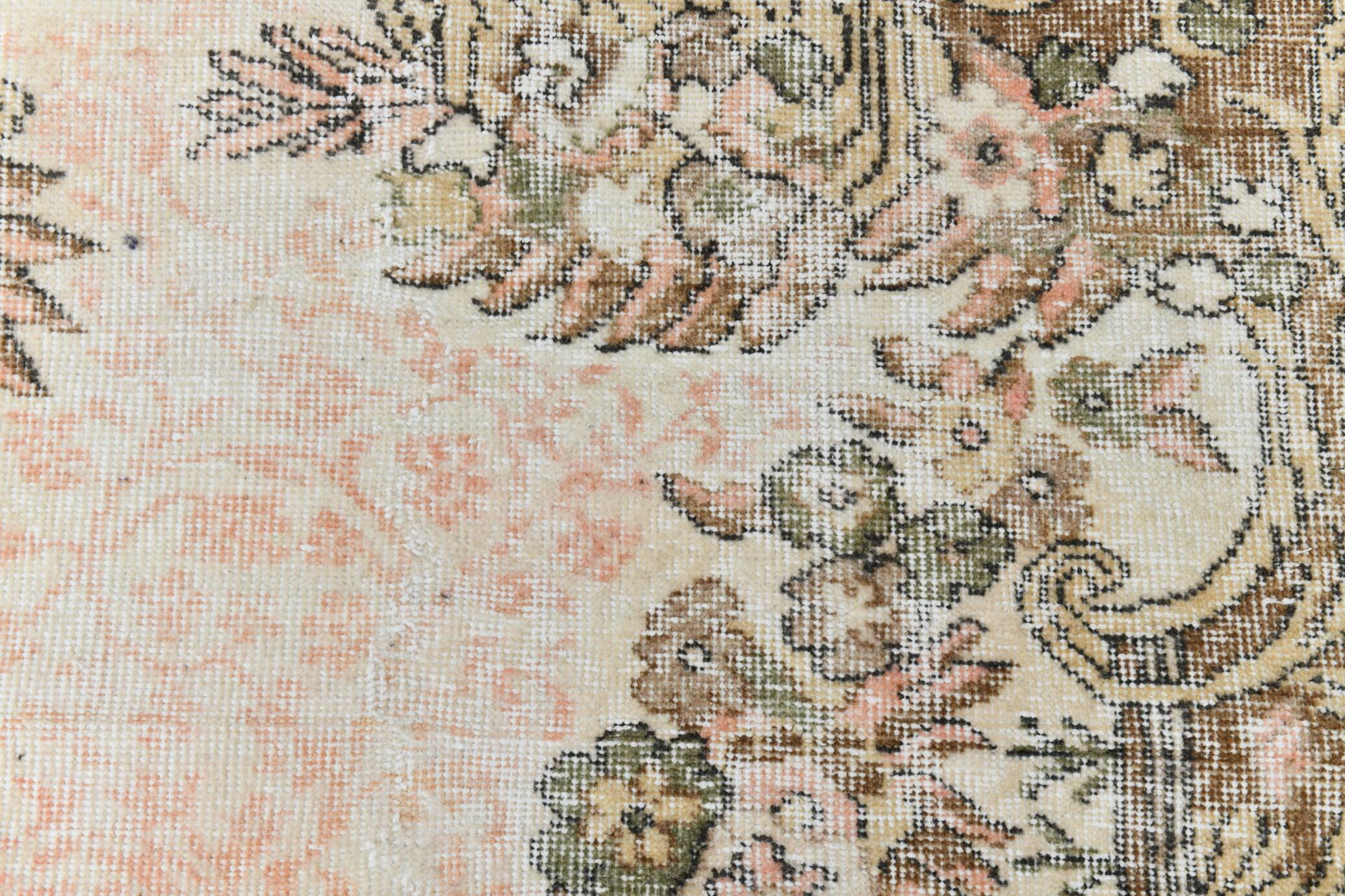 6x10 Classic Persian Vintage Rug, 179x303 Cm