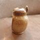 Owl stoneware tea light holder