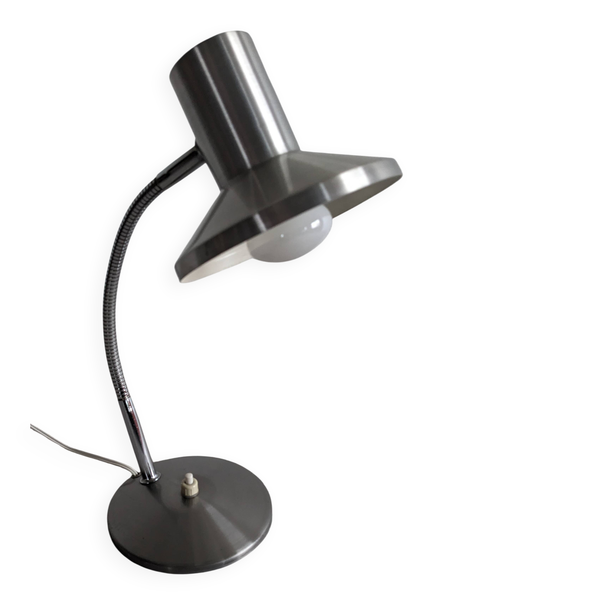 Articulated bedside lamp or wall light, France circa 1960.