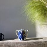 Asian blue and white ceramic teapot
