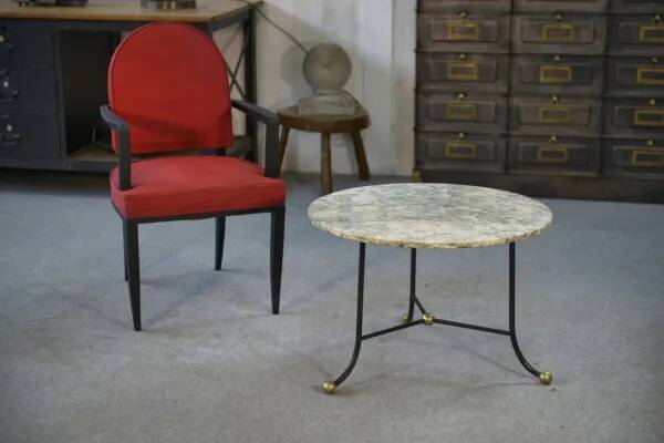 Bridge armchair by Jean Pascaud 1940’s