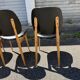 (Lot) 5 Chaises Pégase, Pierre Gurariche pour Baumann