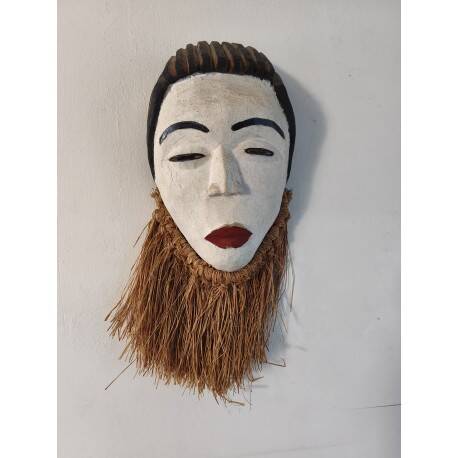 African mask: Gabon: Punu