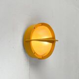 Mid-century Danish metal outdoor wall lamp model Pirate by Eva Koppel, Nils Koppel, Gert Edstrand for Nordisk Solar, 1960s.