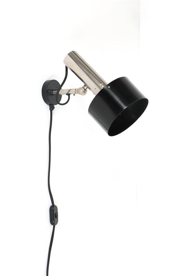 Mid-century wall spot lamp by Fredrik Fogh & Edoardo Bregani for Nordisk Solar Compagni / 1960s / 1970s