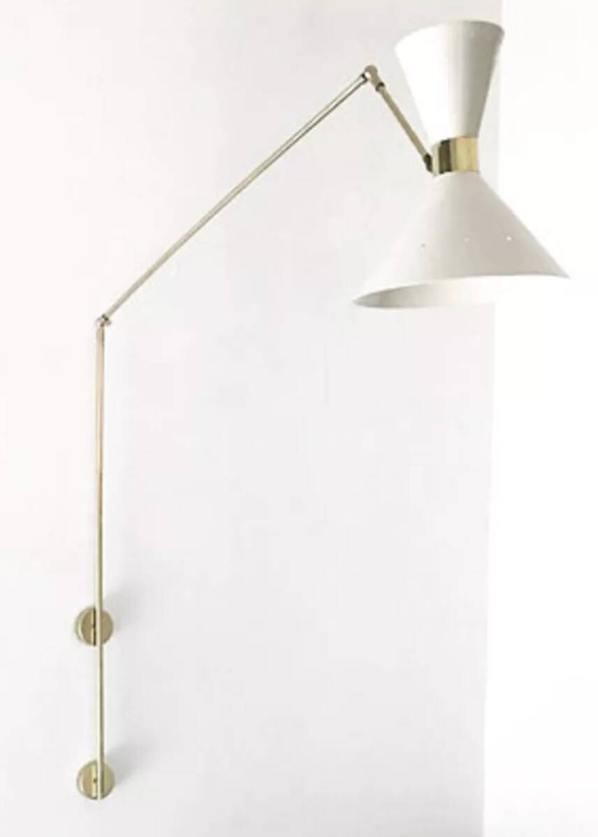 Italian wall lamp from the 50s