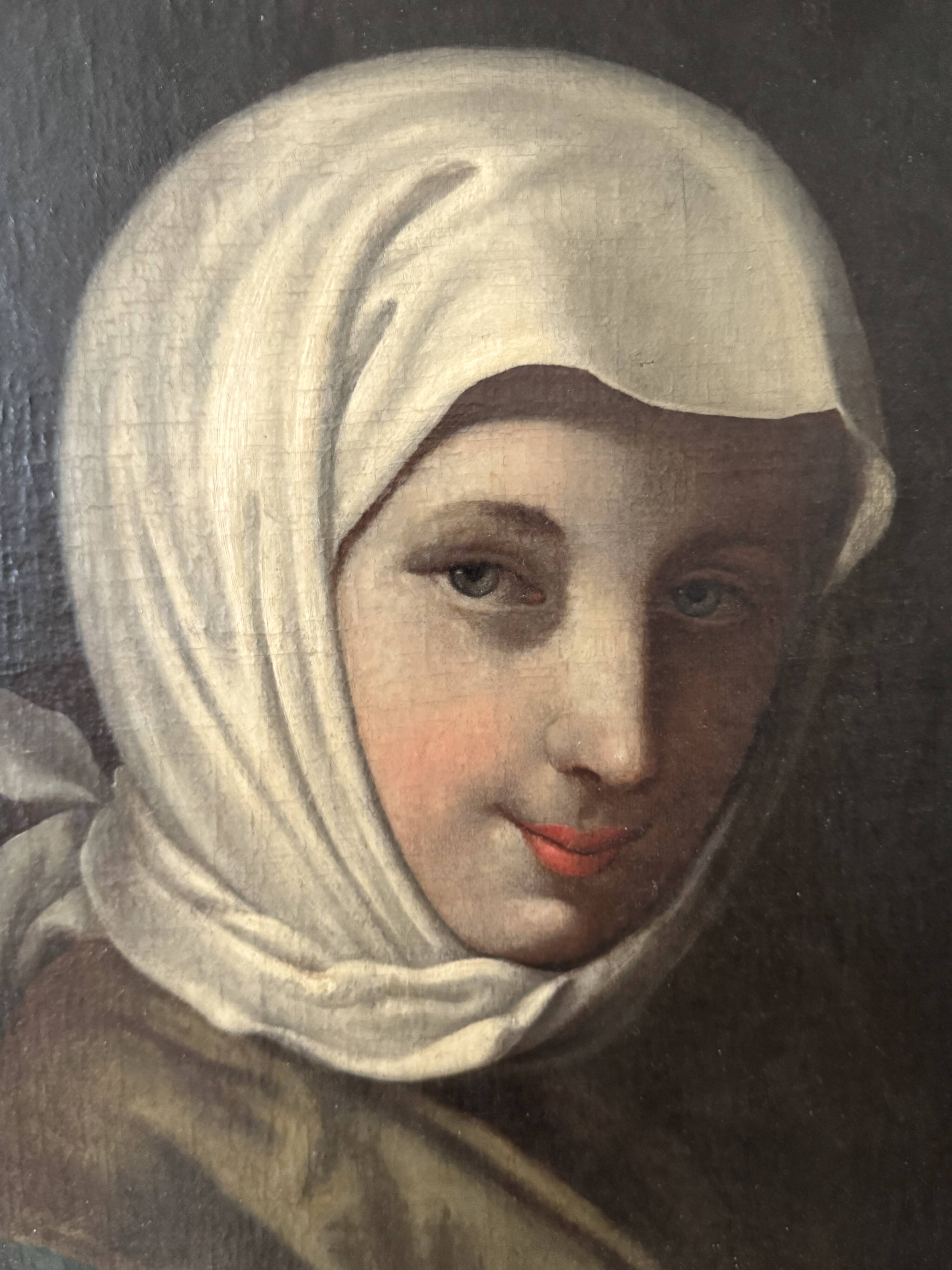 Portrait of an Italian woman 1680-1730