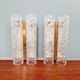 Pair of wall sconces in brass and frosted tubular glass, Doria, 1960-70.