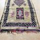 Vintage Moroccan Berber Boucherouite rug 345 x 128 cm (very good condition)