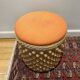 1970 wicker chest pouf
