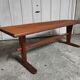 Table basse teck scandinave
