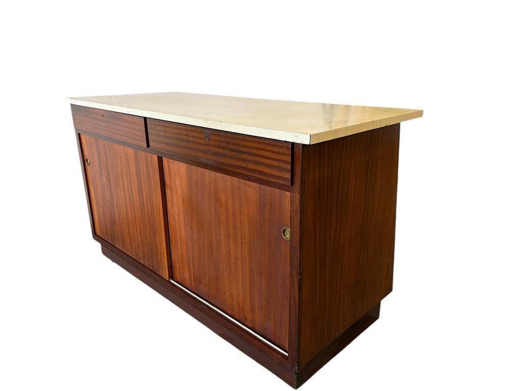 Vintage wooden shop counter/display case