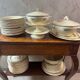 Hand painted Gien service