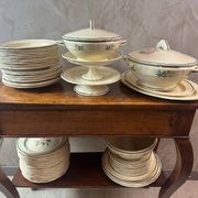 Hand painted Gien service