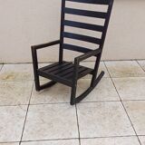 Rocking-chair en bois