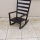 Designer wooden rocking chair