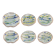 Hagi Ware Hand-Trailed Plate, 13.5 cm — Seseragi