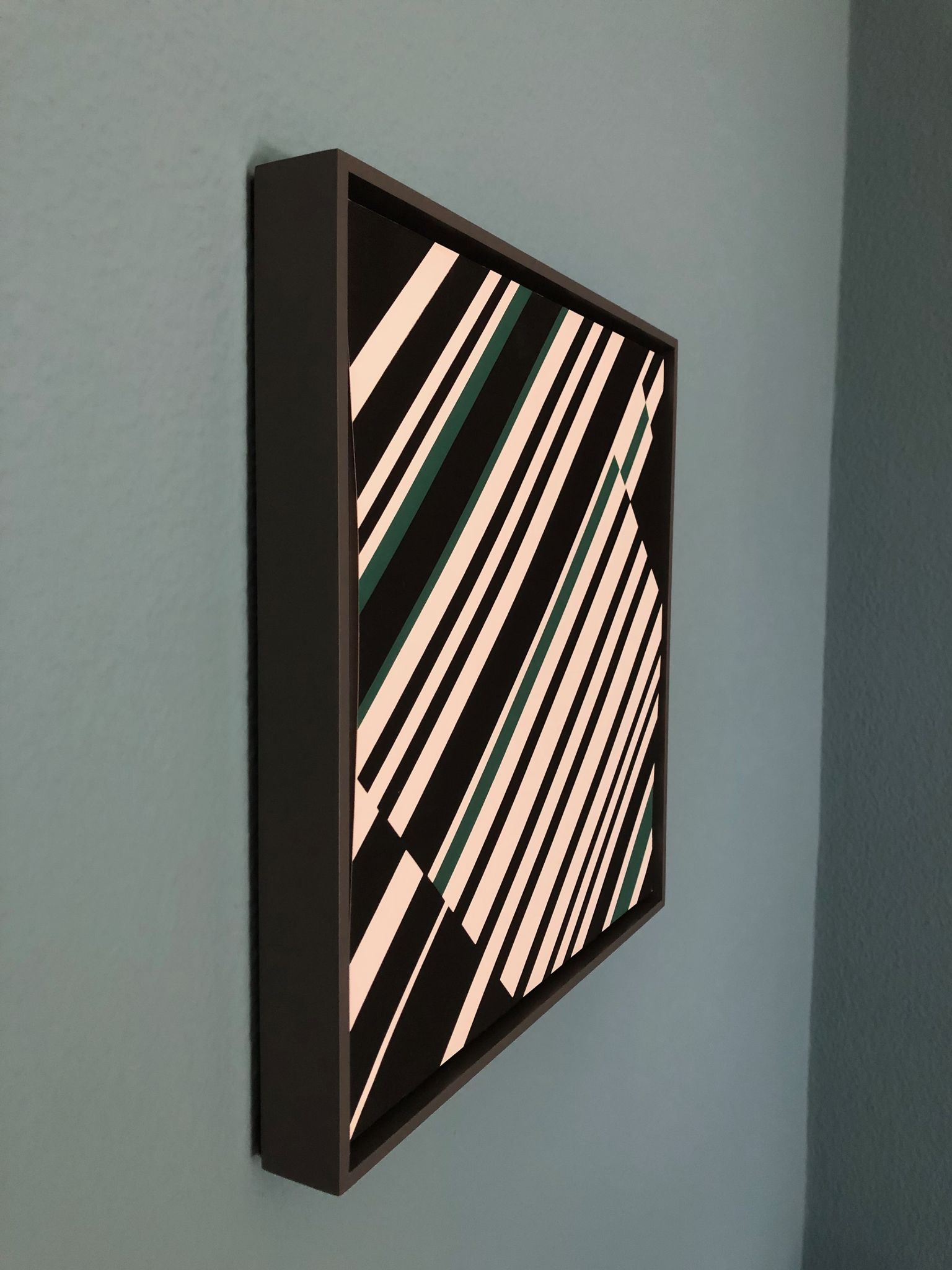 Günter Fruhtrunk: Untitled (1971), serigraph