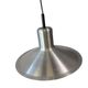 Brushed metal vintage suspension / seventies chandelier