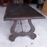 Spanish-style farm table