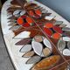 Table basse céramique époque 1960 vintage / Corroyez