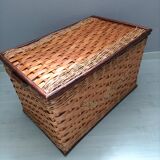 Rattan and wicker trunk