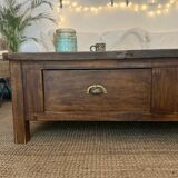 Solid wood coffee table