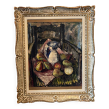 Signed still life from 1954