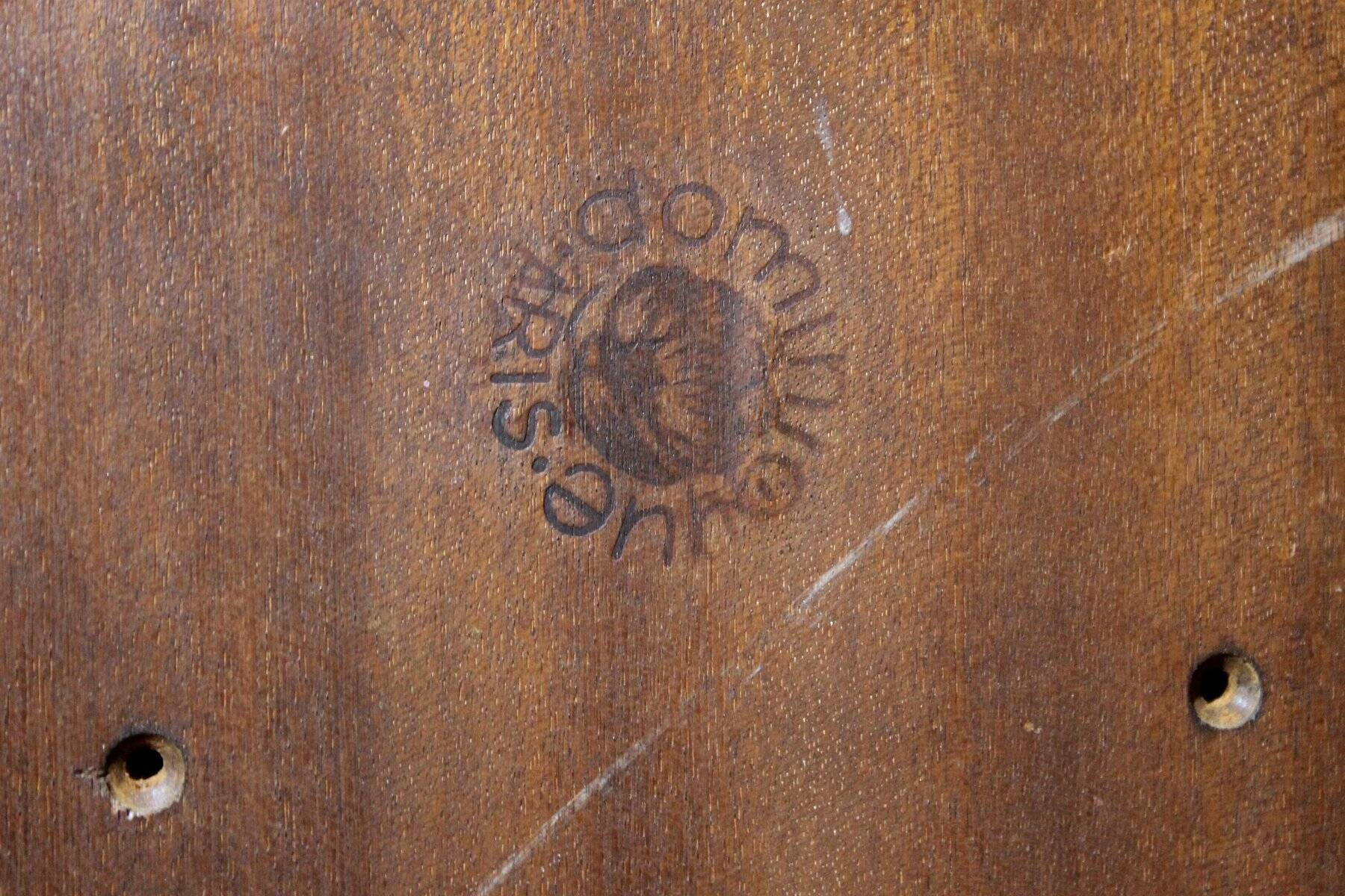 Art Deco Veneer Writing Desk or Vanity Table, 1920s