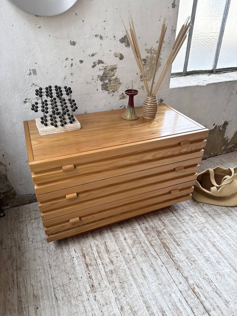 Solid oak chest of drawers Regain XL