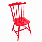 Red chair, Poland, 1940s. After renovation.
