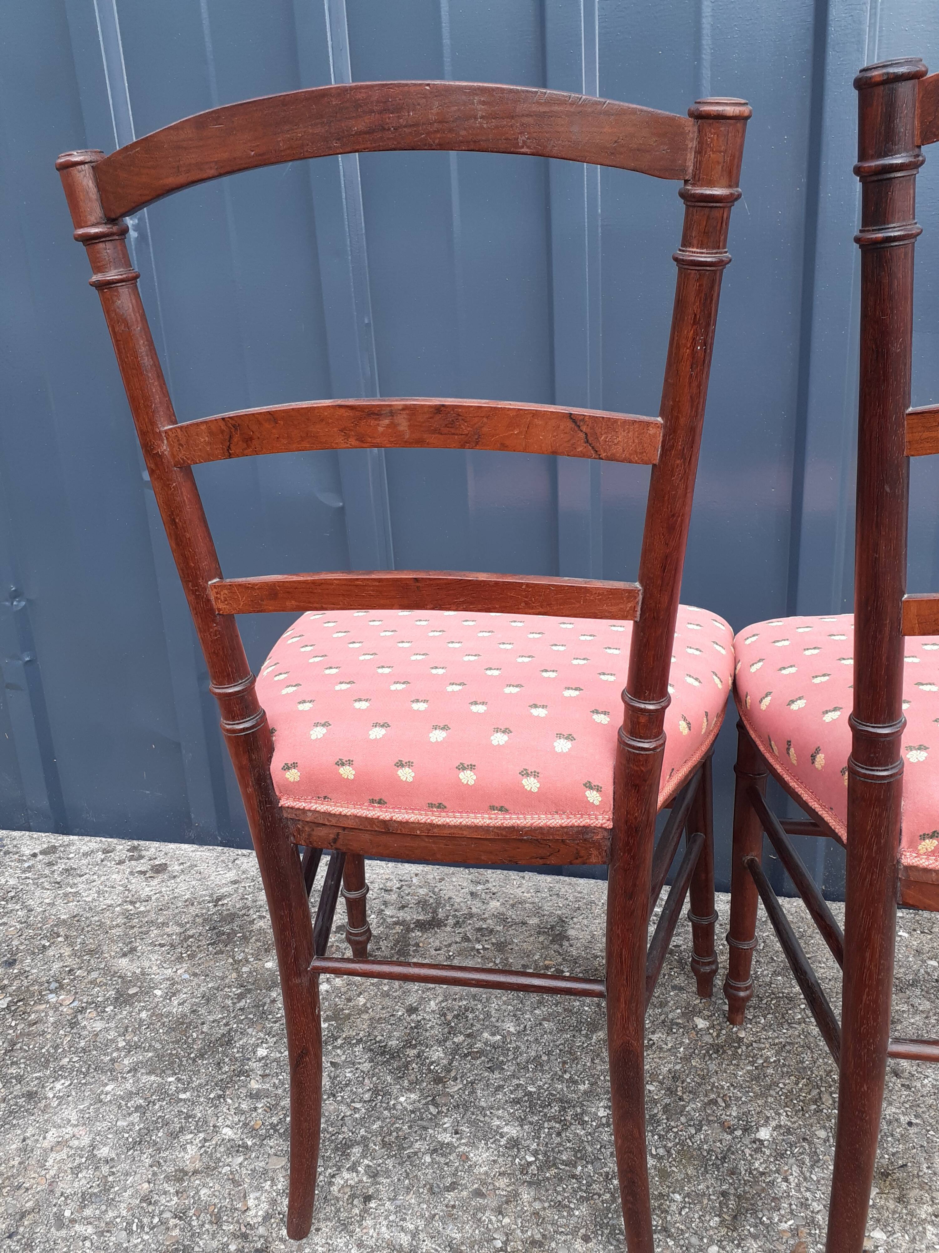 Pair of bedroom chairs