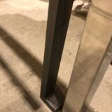 Vintage chrome coffee table
