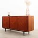 Buffet en teck, design danois, années 60, designer : EW Bach