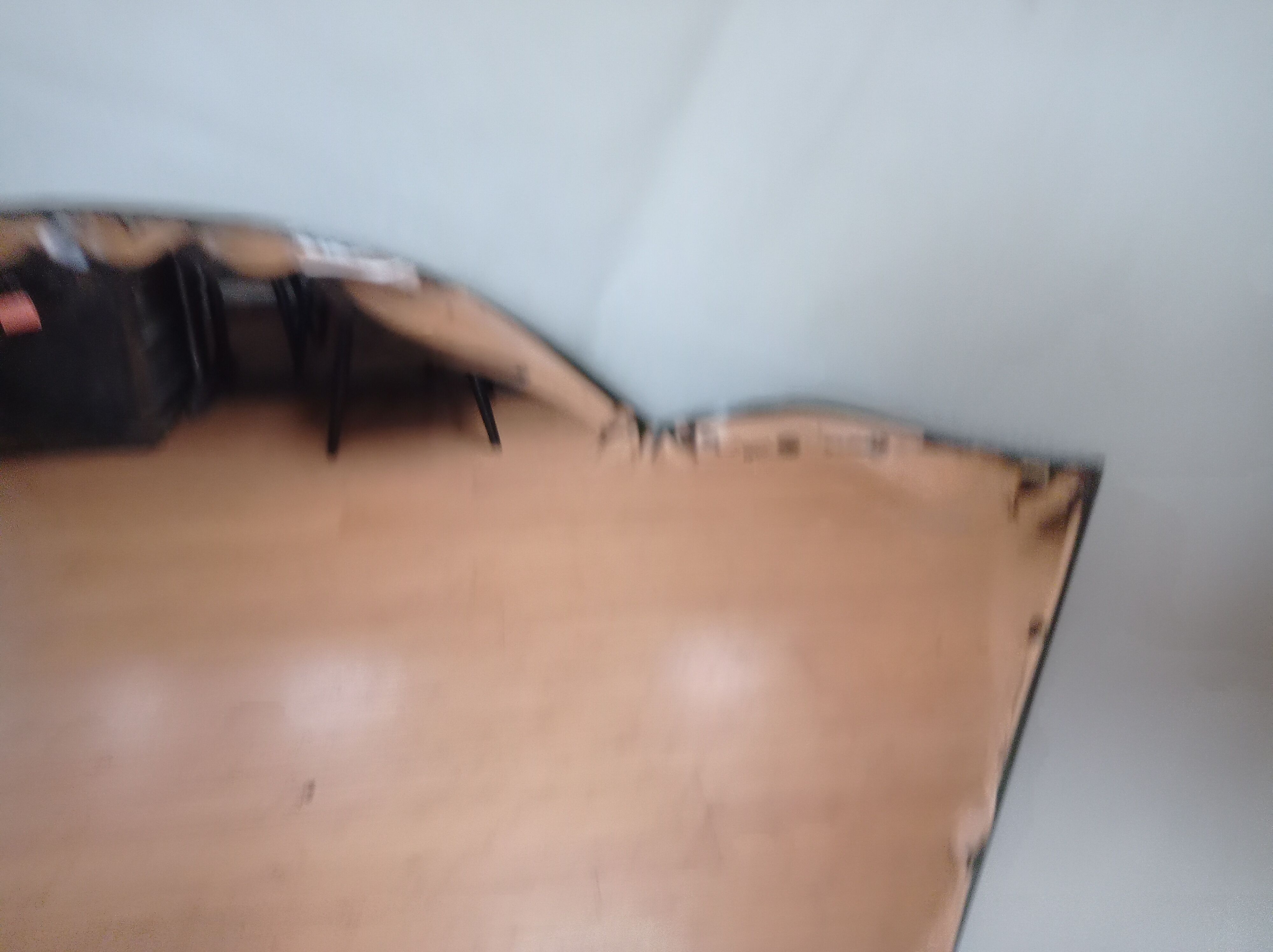 Beveled art deco mirror - 84x56cm