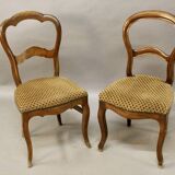 Set of two antique 19th century chairs
