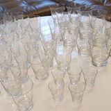 Set of antique carafes and glasses