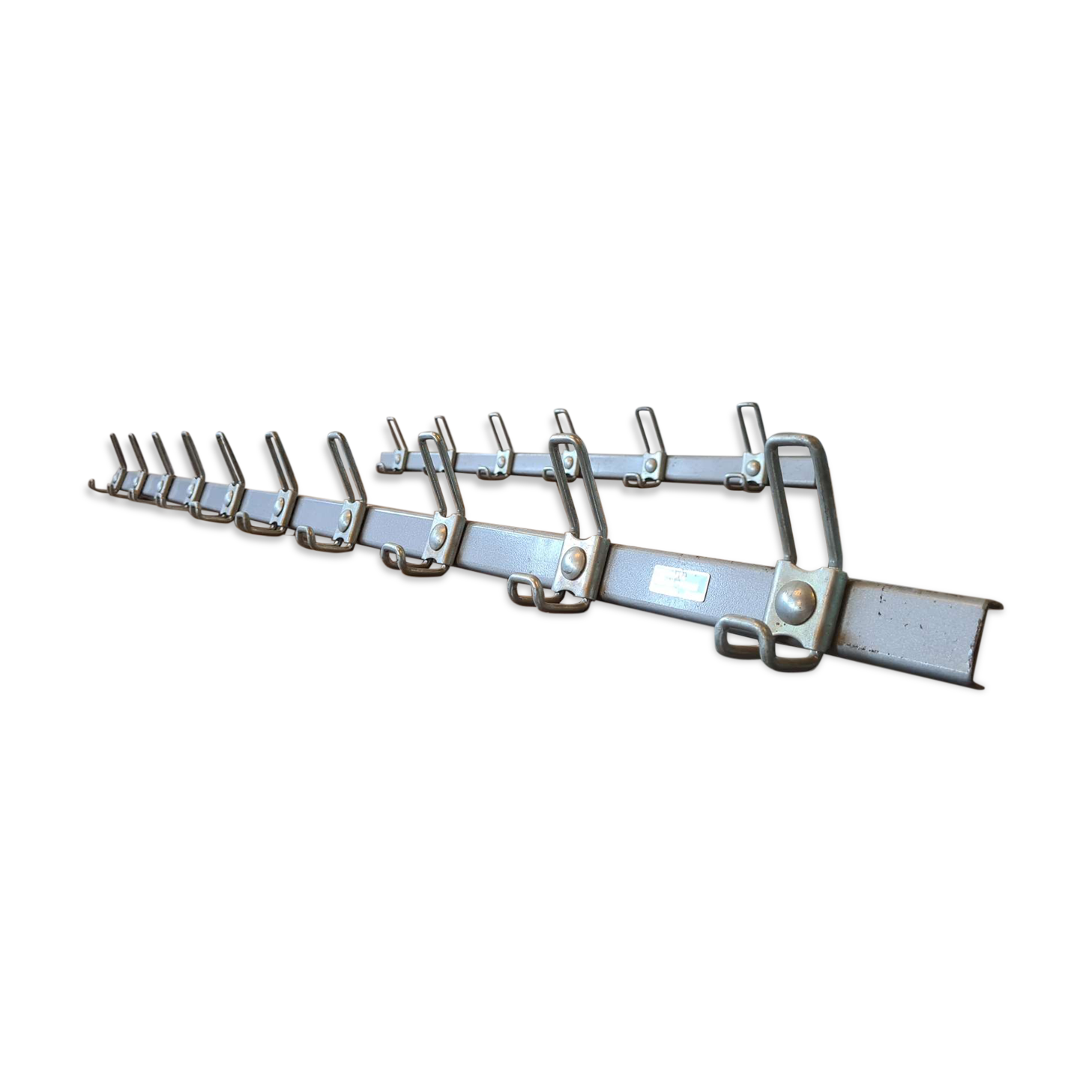 Vintage schoolboy patère 10 hooks